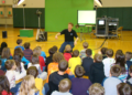 Incorporating technology into school assemblies