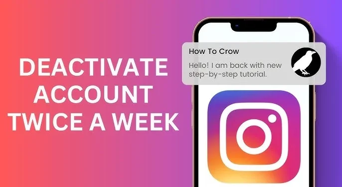 How to Deactivate Instagram
