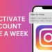 How to Deactivate Instagram